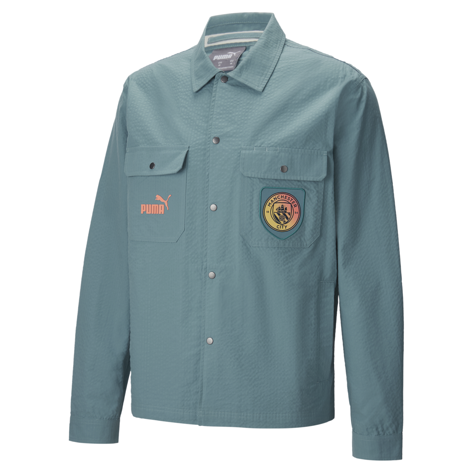 เสื้อเชิ้ตแมนเชสเตอร์ ซิตี้ 'Definitely City' Overshirt ของแท้
