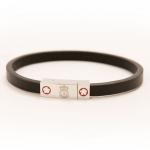 กำไลข้อมือลิเวอร์พูล ที่ระลึกลิเวอร์พูล สายหนังสีดำของแท้