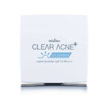 Mistine CLEAR ACNE oil control super powder SPF35+++ แป้งสำหรับคนเป็นสิว ปกปิดแต่ไม่อุดตัน ผสมรองพื้นบางเบาปกปิดรอยสิวได้อย่างเรียบเนียน มิสทิน เคลียร์แอคเน่ ออยล์ คอนโทรล พาวเดอร์