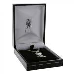 สร้อยคอจี้เงินลิเวอร์เบิร์ดลิเวอร์พูล Sterling Silver Liverbird Pendant and Chain ของแท้