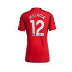 เสื้อแมนเชสเตอร์ ยูไนเต็ด 2023 2024 ทีมเหย้ารุ่นเวอร์ชั่นนักเตะ Home Authentic ติดชื่อเบอร์ Malacia 12 ของแท้