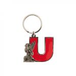 พวงกุญแจลิเวอร์พูลอักษรย่อ U ของแท้