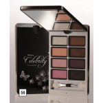 Mistine Celebrity Eyeshadow อายแชโดว์เซเลบริตี้ เนื้อละเอียดเนียนนุ่ม ติดทน 8 สีในตลับเดียว