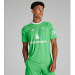 เสื้อผู้รักษาประตูแมนเชสเตอร์ ยูไนเต็ด 2025 2026 ชุดที่3 แขนสั้นสีเขียวของแท้