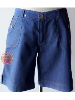 P3:2nd hand pants กางเกงขาสั้นผ้าสียีนส์