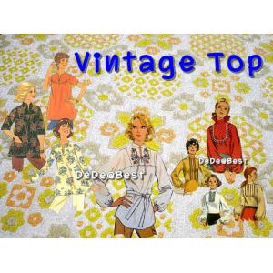 Vintage top & 2nd hand top
