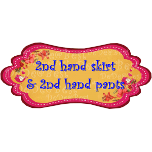 2nd hand skirt & 2nd hand pants