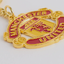 พวงกุญแจที่ระลึกแมนเชสเตอร์ ยูไนเต็ด Crest Keyring Red ของแท้
