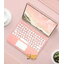 เคสคีย์บอร์ด เคส iPad 9.7 2017/2018 Air 1/2 Pro 9.7 คีย์บอร์ด+ ทัชแพด มีรางปากกา ชาร์จได้ แป้นพิมพ์ไทย