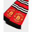 ผ้าพันคอแมนแมนเชสเตอร์ ยูไนเต็ด Team Manchester United แบบมีแถบขาวดำของแท้