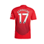 เสื้อแมนเชสเตอร์ ยูไนเต็ด 2024 2025 ทีมเหย้ารุ่นเวอร์ชั่นนักเตะ Garnacho 17 ของแท้