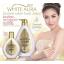 *พร้อมส่ง* Mistine WHITE AURA Whitening Lotion มิสทีน ไวท์ ออร่า ผิวกระจ่างใสออร่าทันทีที่ใช้ ด้วยโปรตีนเรืองแสงจากแมงกะพรุนพระจันทร์