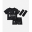 เสื้อผู้รักษาประตูเด็กเล็กลิเวอร์พูล 2024 2025 ทีมเหย้า Nike Infants 24/25 Black Goalkeeper ของแท้