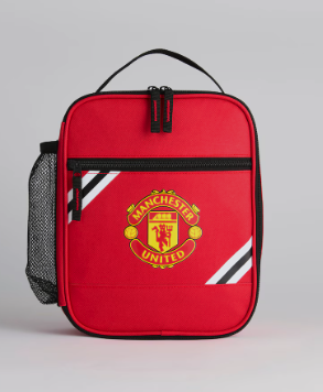 กระเป๋าแมนเชสเตอร์ ยูไนเต็ด Core Stripe Stand Up Lunchbag Red ของแท้