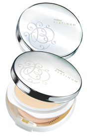 Mistine No.1 Platinum SPF22 PA++ แป้งนัมเบอร์ วัน แพลตตินั่ม เนียนประกายเปล่งปลั่ง 12 ชม.