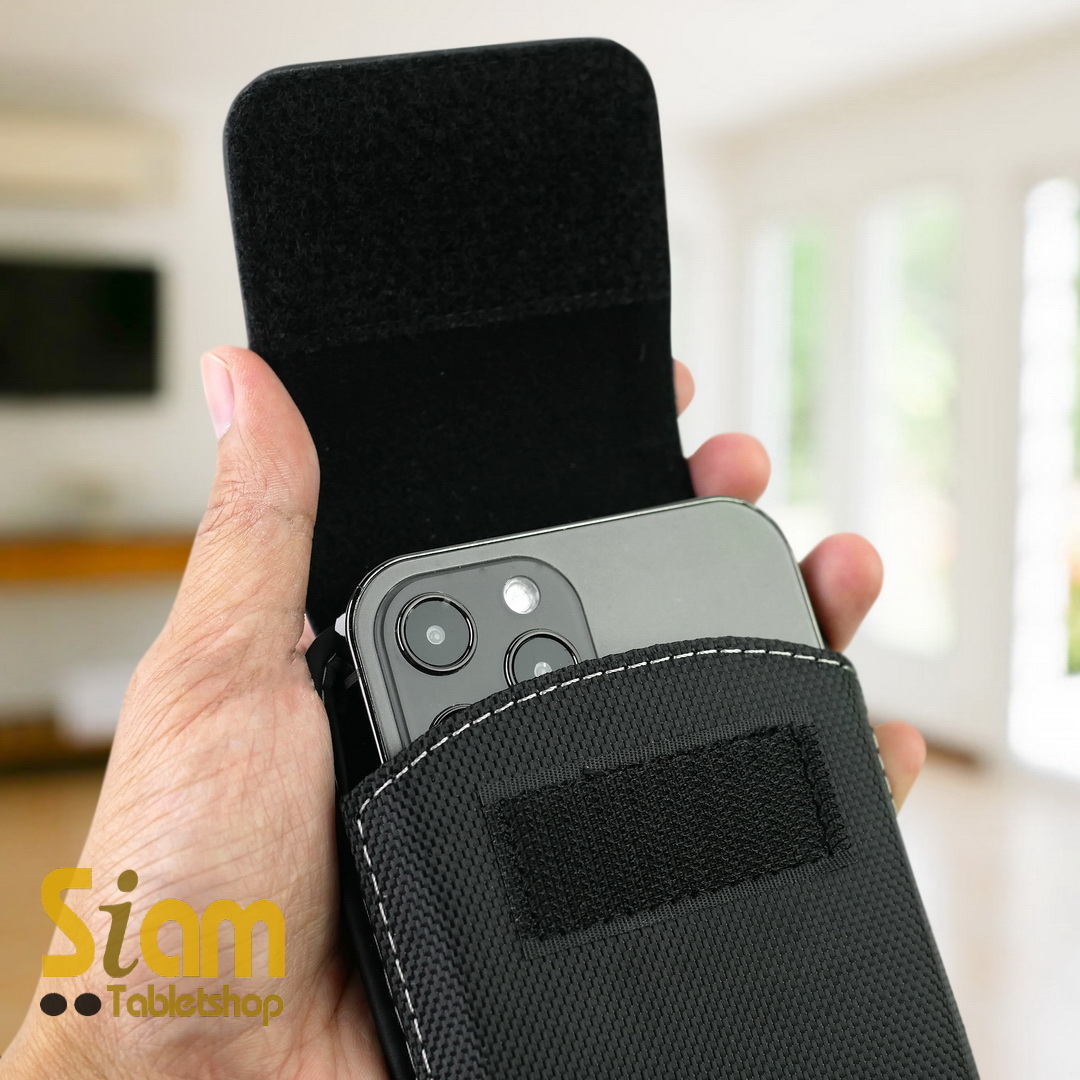 กระเป๋าคาดเอว ซอง ใส่โทรศัพท์ มือถือ 4.7-5.2" 5.5" 6.4-6.9" แนวตั้ง