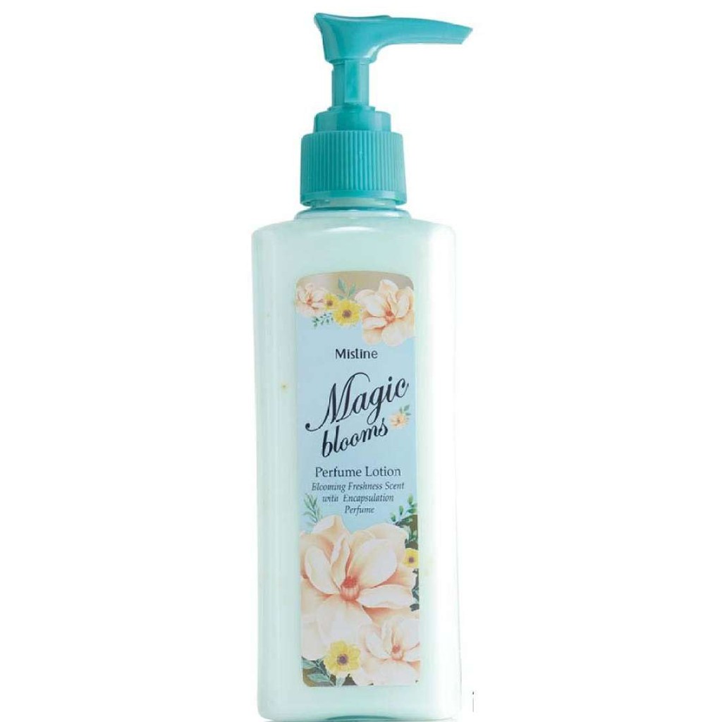 Mistine Magic Bloom Perfume Lotion โลชั่นน้ำหอม มิสทิน เมจิค บลูม ยิ่งทายิ่งหอม ระเบิดความหอมทุกครั้งที่สัมผัส