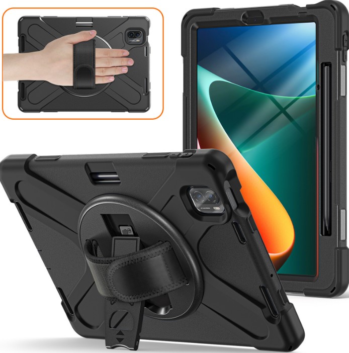 [Multi Function] เคสกันกระแทก เคส Xiao mi Pad 5 / Pad 5 Pro ช่องเก็บปากกา พร้อมสายสะพาย