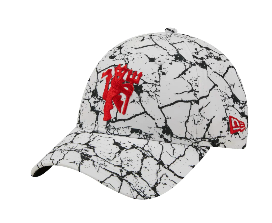 หมวกแมนเชสเตอร์ ยูไนเต็ด New Era Marble 9FORTY สีขาวของแท้