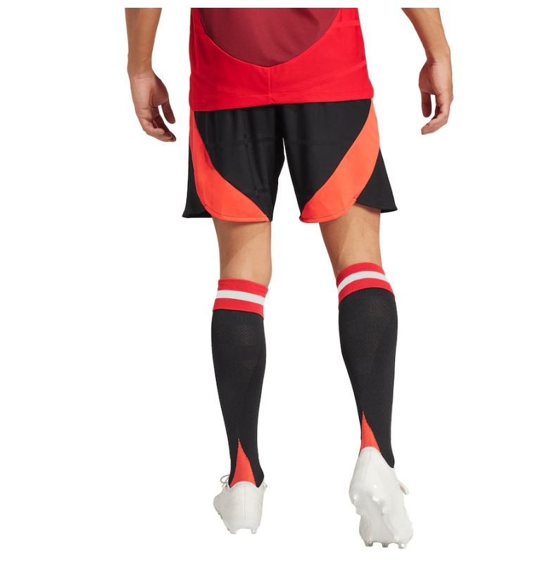 กางเกงแมนเชสเตอร์ ยูไนเต็ด 2024 2025 ทีมเหย้ารุ่นเวอร์ชั่นนักเตะ Home Authentic สีดำของแท้