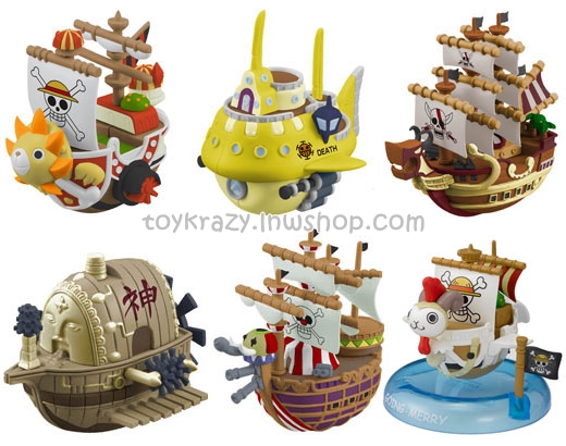 [ขายแยกชิ้น] เรือ One Piece Wobbling Pirate Ships Collection Part.3