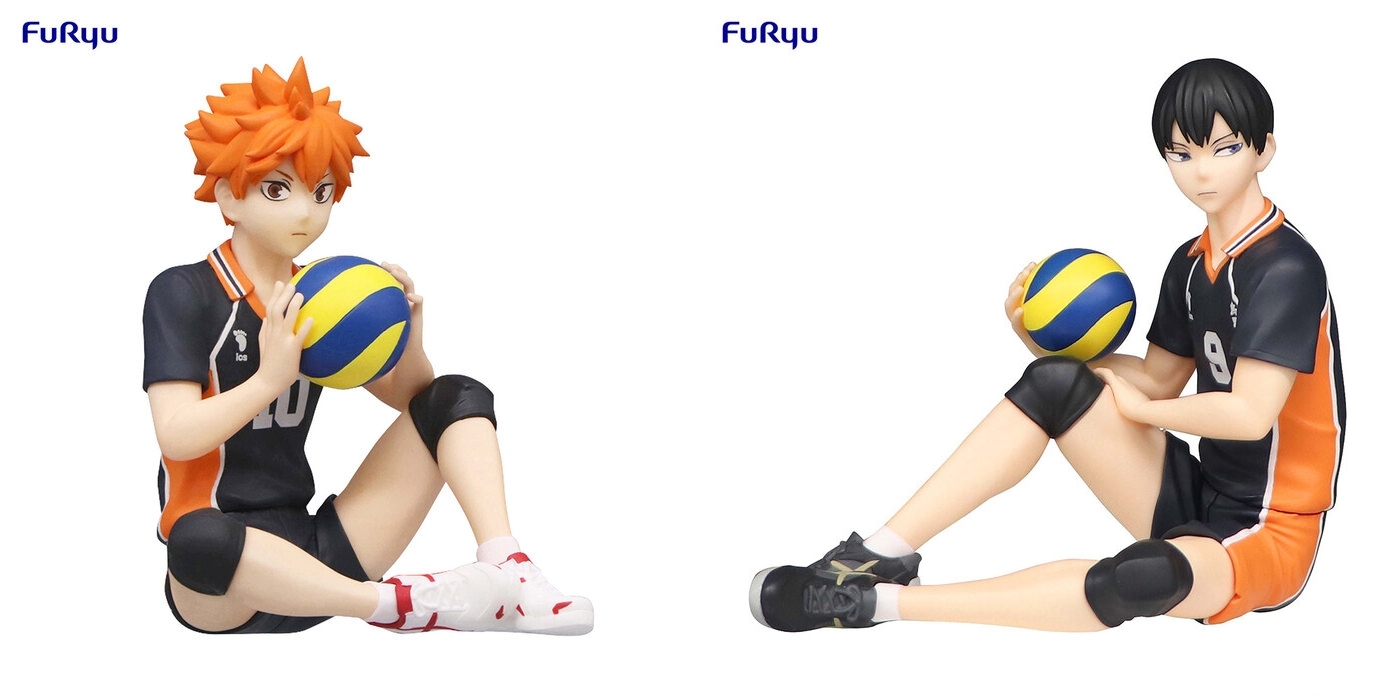 [ขายแยกชิ้น] Furyu Noodle Stopper Figure Haikyuu!! - Hinata / Kageyama
