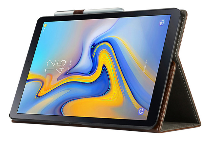 เคส Samsung Galaxy Tab A 10.5 T590 T595 รุ่น Multi Function มาพร้อมสายรัดปากกา