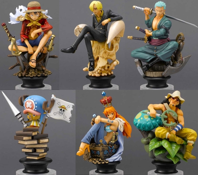 [ขายแยกชิ้น] One Piece Chess Piece Collection R