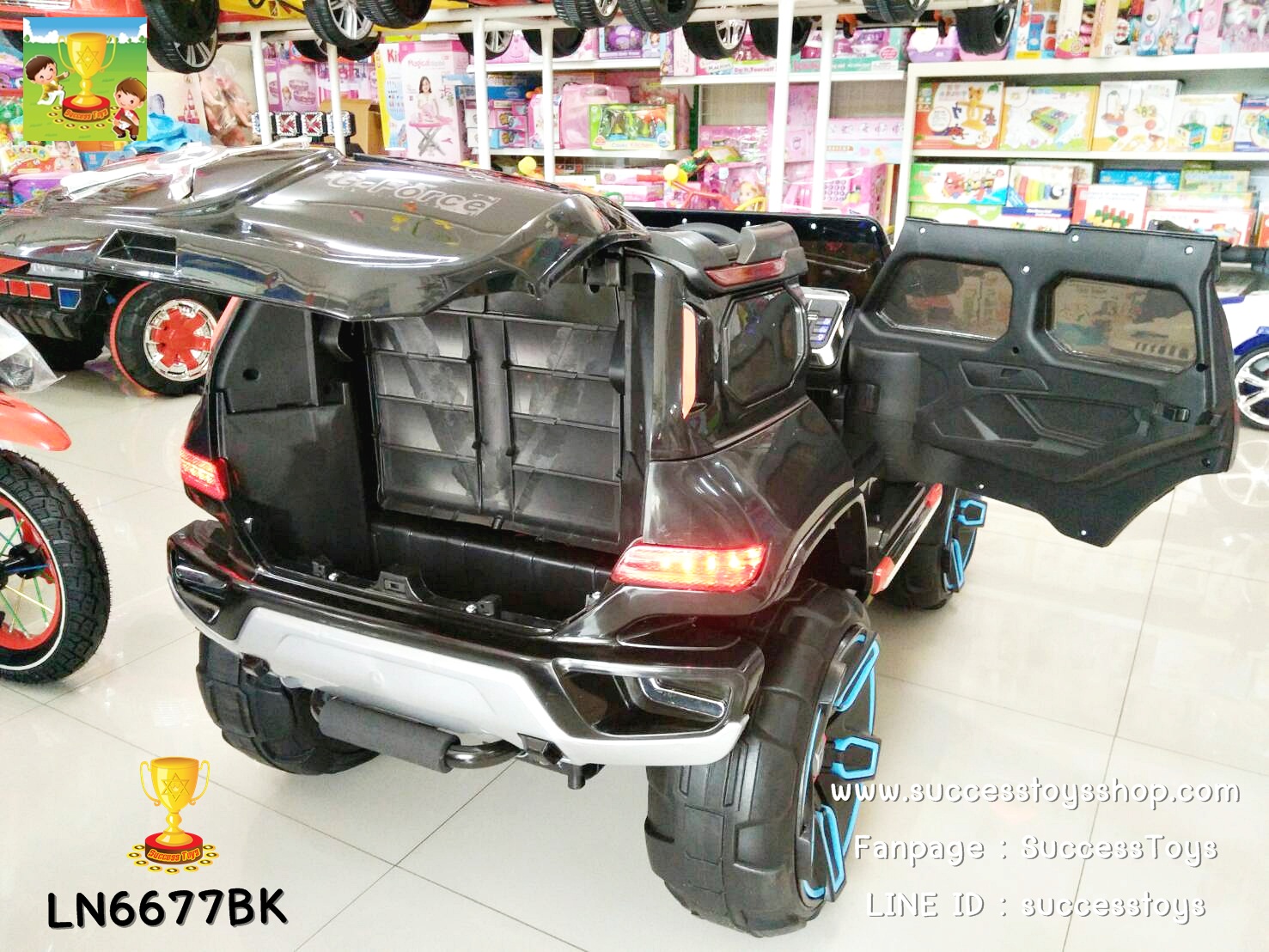 LN6677 รถจิ๊ฟแบตเตอรี่เด็กนั่งไฟฟ้า ยี่ห้อ BMW ซีรีย์5 มี 3 สี แดง ขาว เหลือง