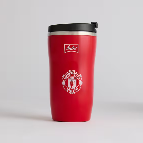 แก้วน้ำแมนยเชสเตอร์ ยูไนเต็ด Manchester United x Melitta Travel Cup ของแท้