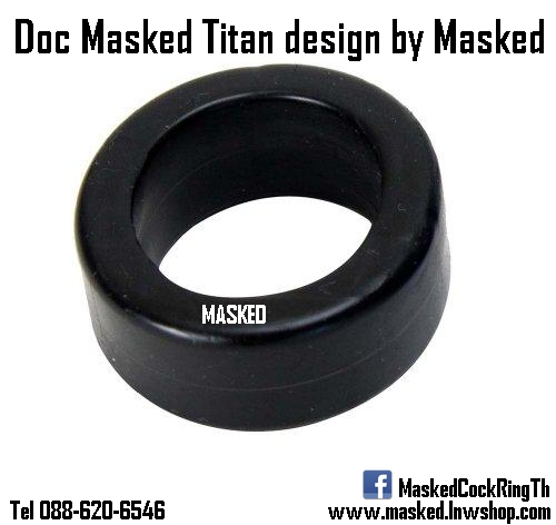 Doc Masked Titan Cock Ring design by Masked