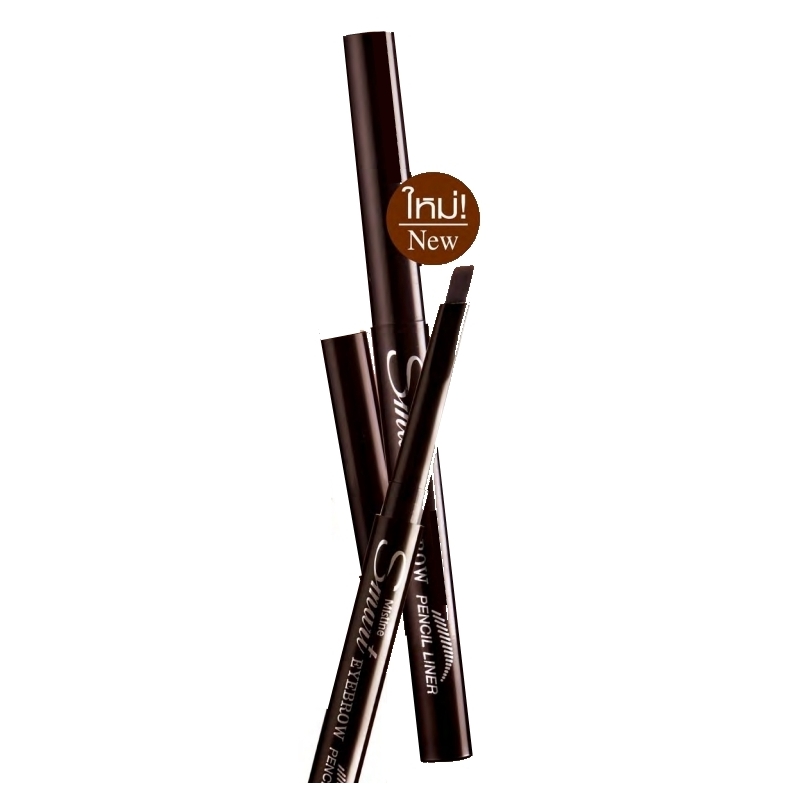 *พร้อมส่ง* Mistine Smart Eyebrow Pencil Liner ดินสอเขียนคิ้วสมาร์ท เนื้อเครยองปลายตัด เขียนง่าย ได้รูปสวย