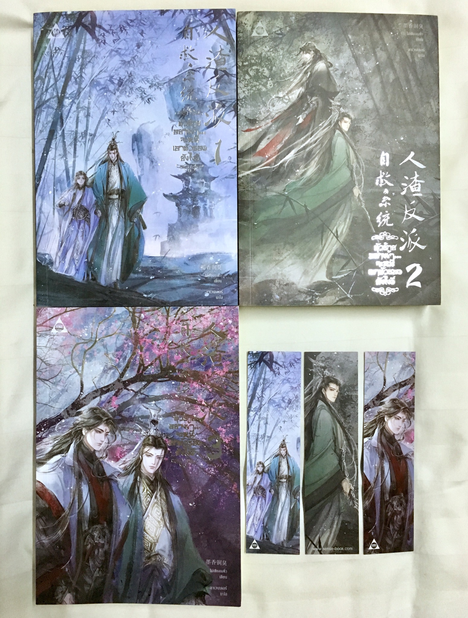 ตัวร้ายอย่างข้า...จะหนีเอาตัวรอดยังไงดี เล่ม 1-3 #จบ