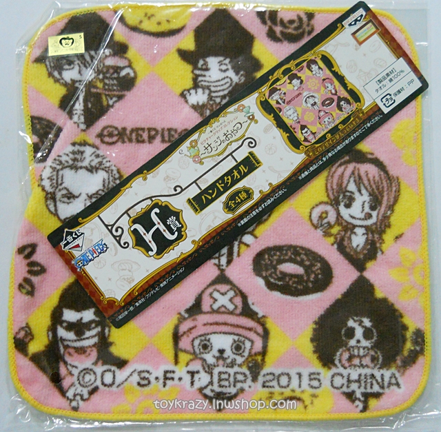 Ichiban Kuji: ผ้าเช็ดหน้า One Piece 9 Characters
