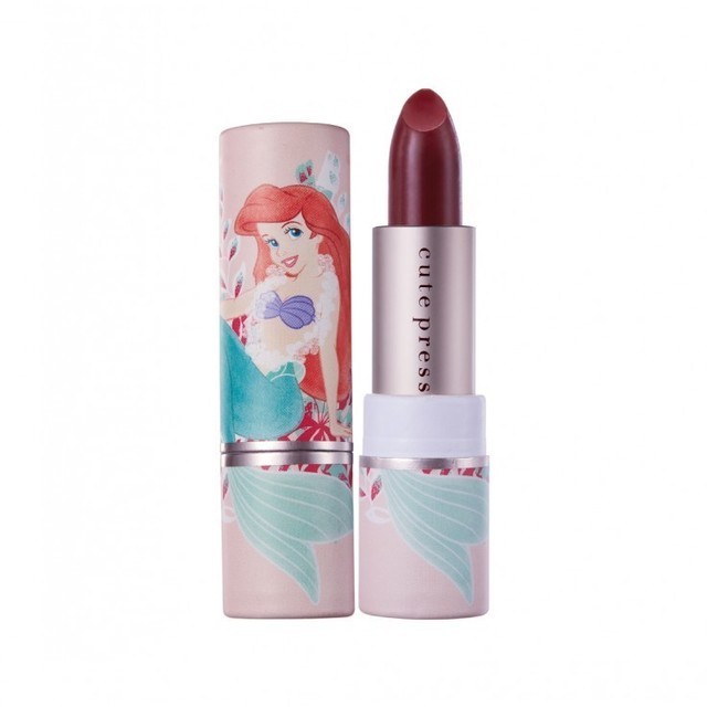 *พร้อมส่ง* Cute Press The Little Mermaid Marine Magic Collagen Lipstick ลิปลิตเติ้ลเมอร์เมด มารีน แมจิค เนื้อครีมสูตรกันน้ำ สีชัดติดทนนานตลอดวัน เนื้อสัมผัสเนียนนุ่มเกลี่ยง่าย เติมเต็มร่องลึกด้วยคอลลาเจน