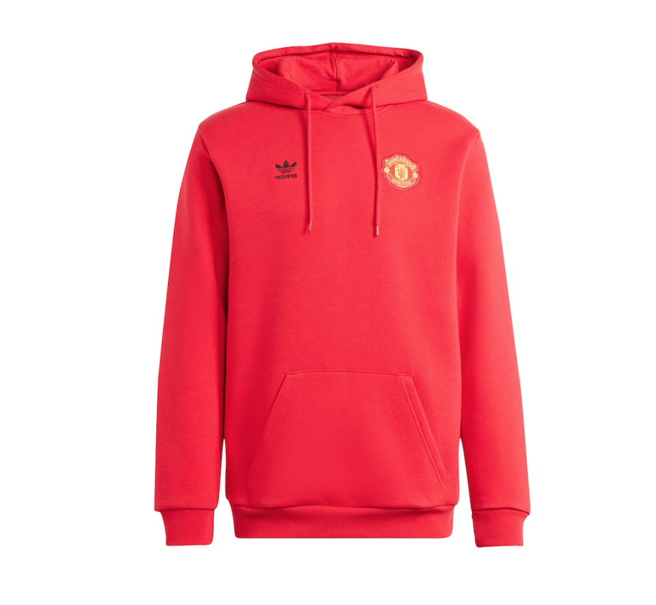 เสื้อฮู้ดแมนเชสเตอร์ ยูไนเต็ด Manchester United x adidas Originals Essentials ของแท้