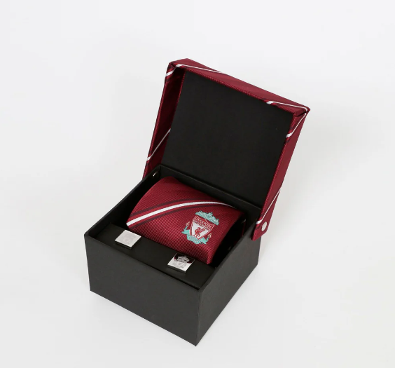 เนคไทลิเวอร์พูล Match-Day Box Set in Red ของแท้
