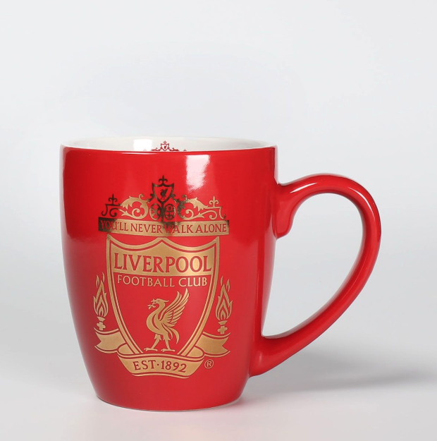 ถ้วยกาแฟลิเวอร์พูล Bistro Mug Red ของแท้