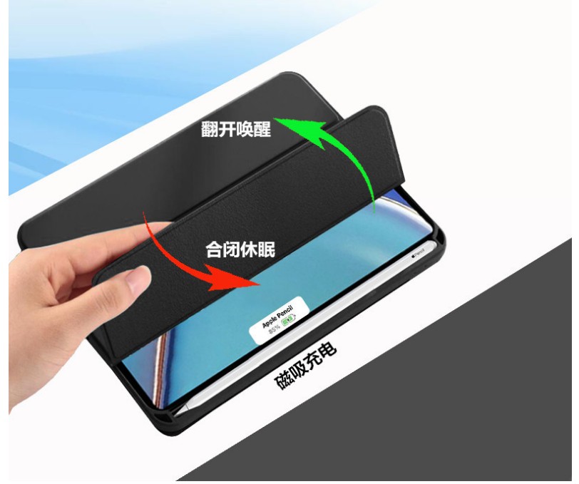 Smart Slim เคส iPad Mini 6 วางปากกาชาร์จในถาดได้