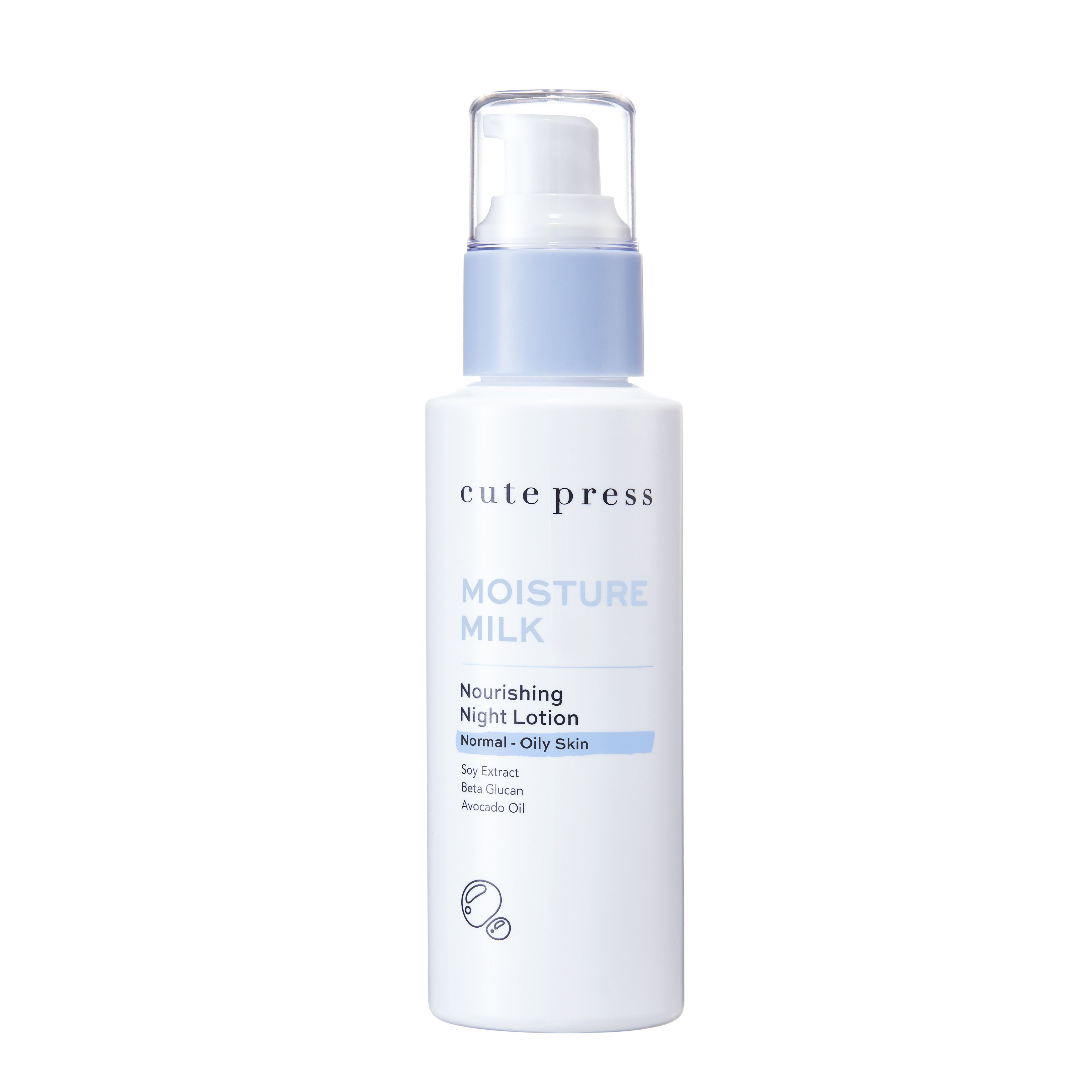 Cutepress Moisture Milk Nourishing Night Lotion