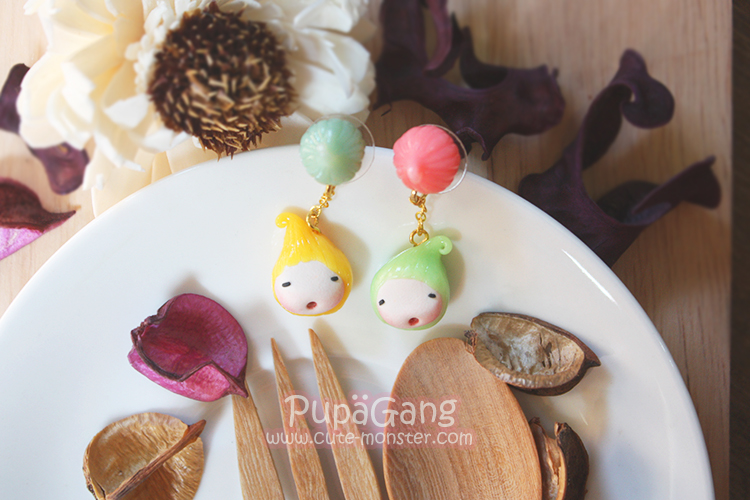 Pupa gang Thai dessert : Ar-Lua candy (ขนมอาลัว)