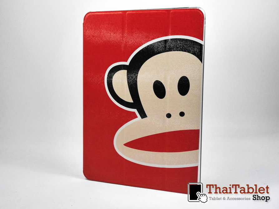 เคส Apple iPad Air 2 ลาย Paul Frank สีแดง หลังใส