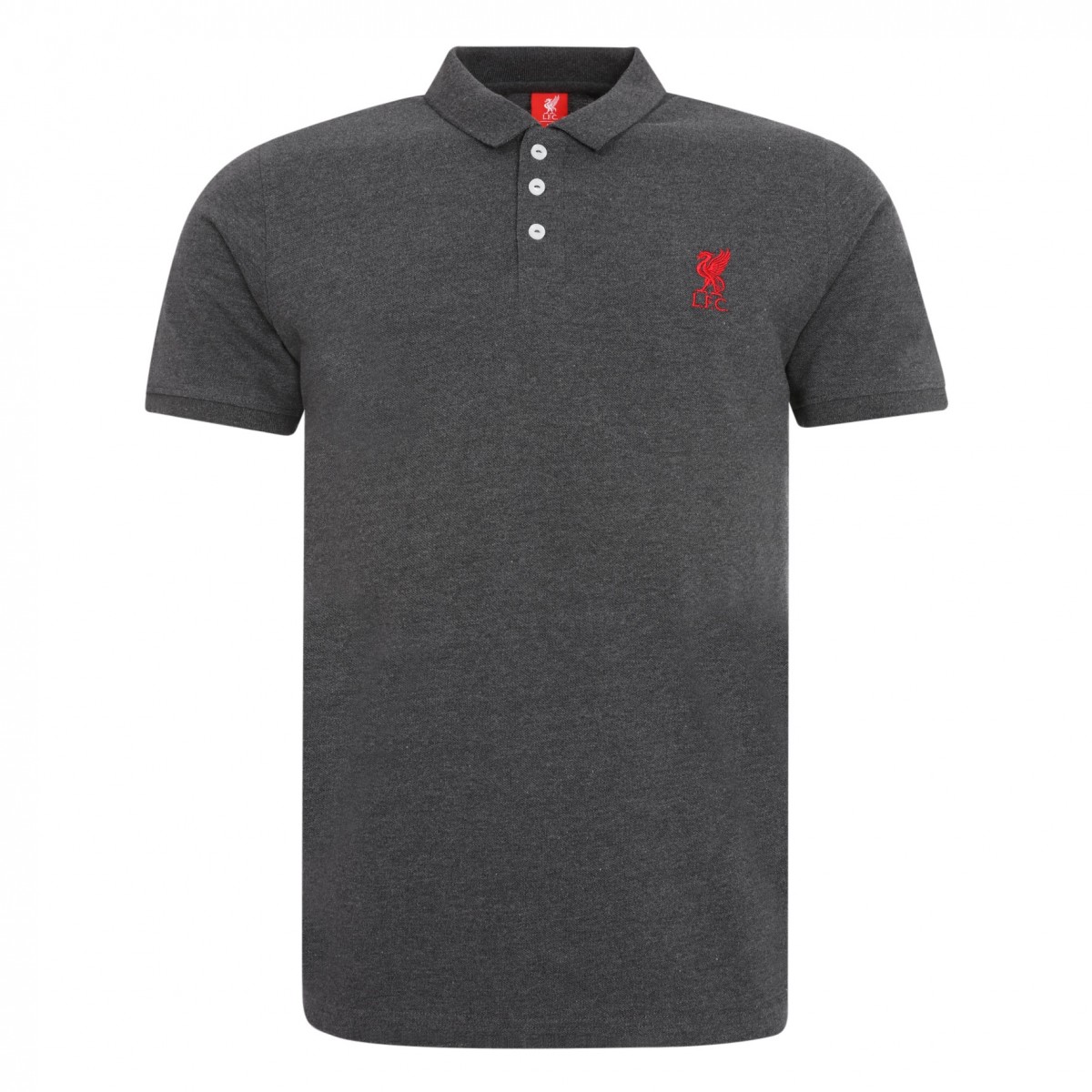 เสื้อโปโลลิเวอร์พูลของแท้ Mens Charcoal Conninsby Polo