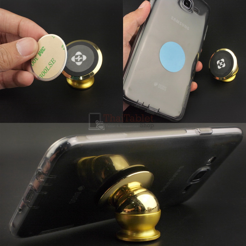XUNDD : Universal 360° Holder Black Car Dash Stand