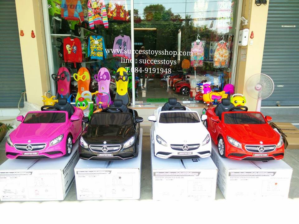 รถแบตเตอรี่เด็กนั่งไฟฟ้า รุ่น LH169 ยี่ห้อ BENZ 2m (งานแท้) มี4สี แดง ชมพู ขาว ดำ