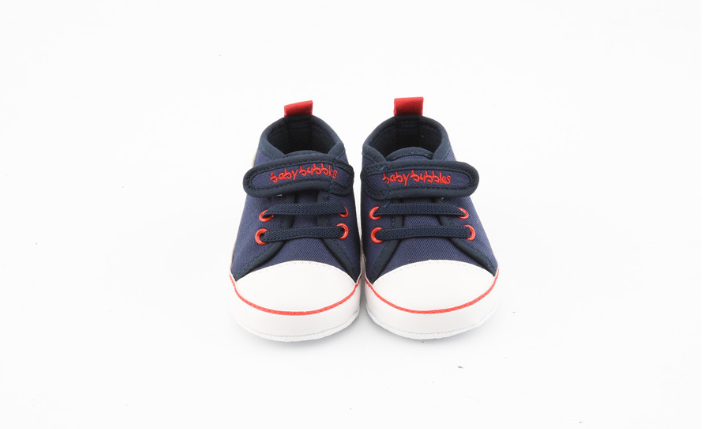 รองเท้าเด็กอ่อน เมจิกเทป รูปฟุตบอล สีกรมท่า