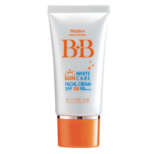 *พร้อมส่ง* Mistine BB White Sun Care SPF50 PA+++ กันแดดสูตรบีบี ผสมเมคอัพเบส ให้หน้าสว่างกระจ่างใส ท้าแดด