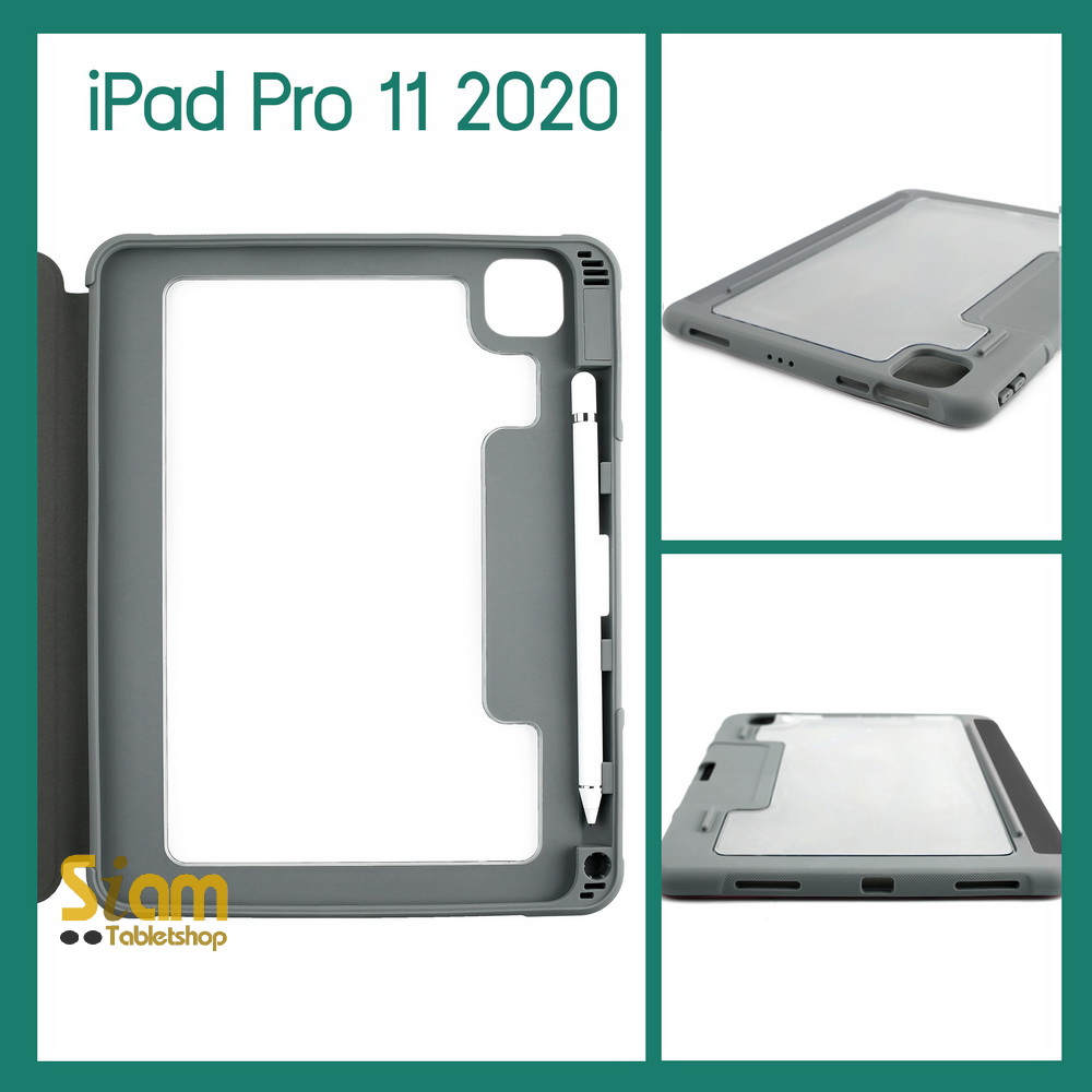 [Mutural] รุ่นกันกระแทก เคส iPad Pro 11 2020 มีรางใส่ปากกา