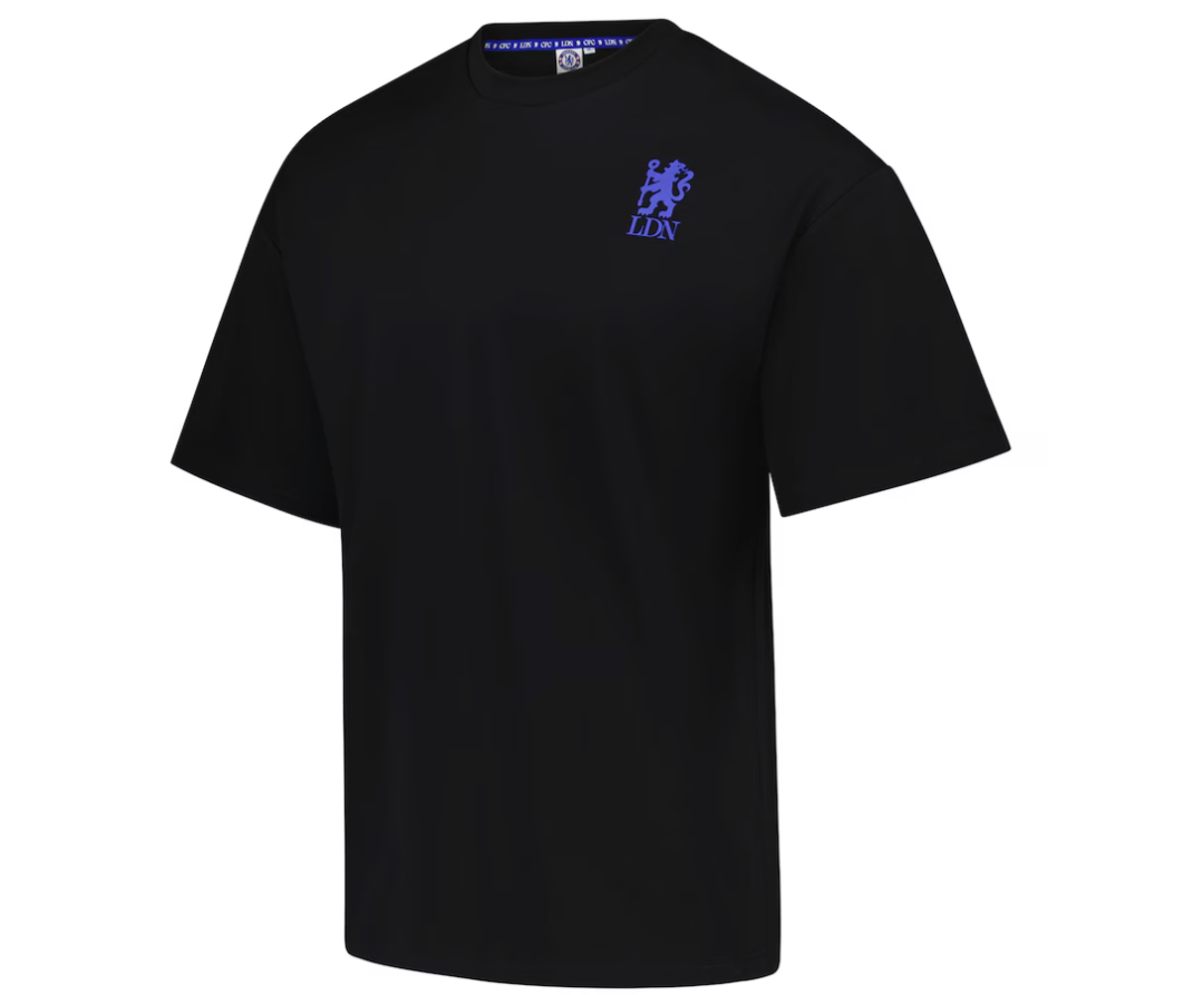 เสื้อทีเชิ้ตเชลซีที่ระลึก 120 ปี 120 Year Anniversary CFC LDN สีดำของแท้