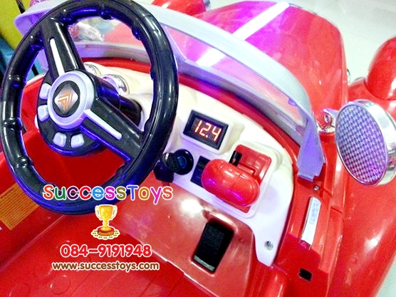 รถแบตเตอรี่เด็กนั่ง รุ่น BC3080 รถโบราณคลาสสิคมีโช๊ค 2 มอเตอร์ 2 แบต